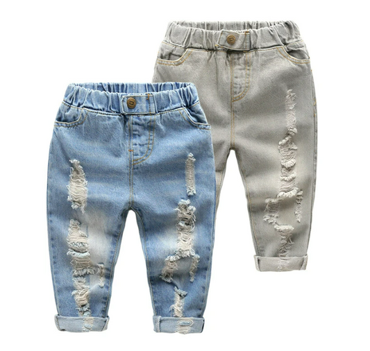Unisex Ripped Jeans